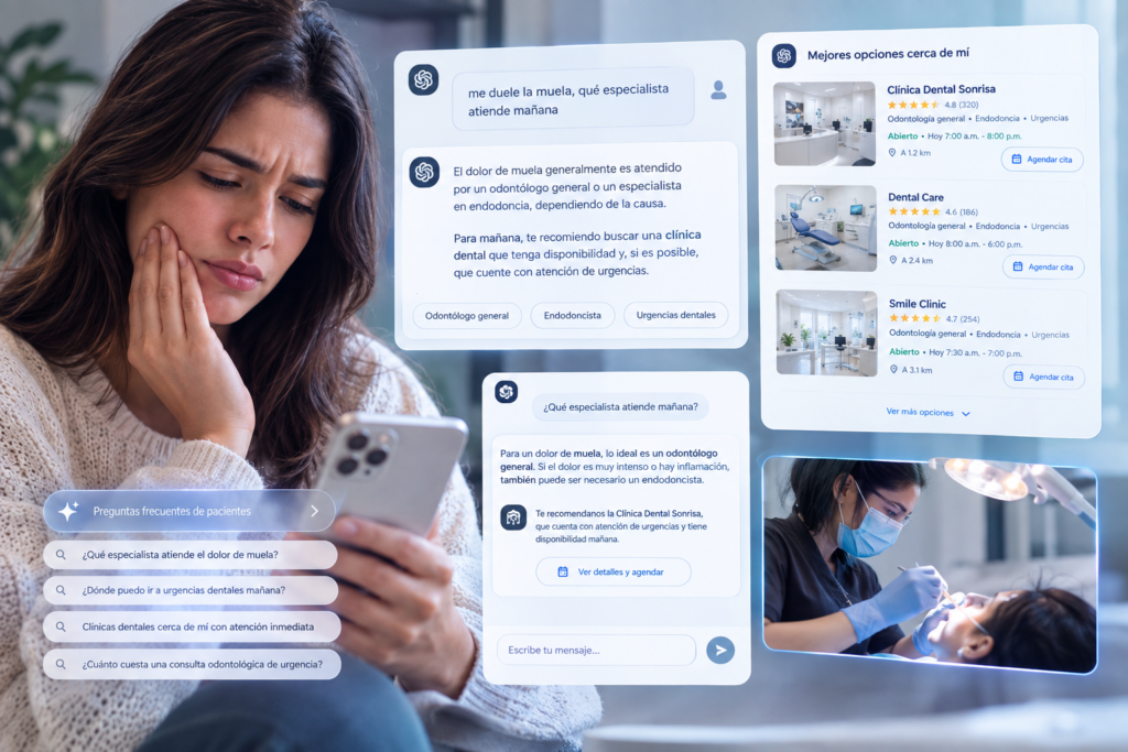 Posicionamiento de médicos en Google y sistemas de inteligencia artificial